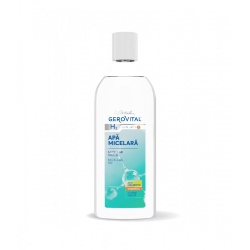 Gerovital H3 Apa micelara Hyaluron C,  400ml