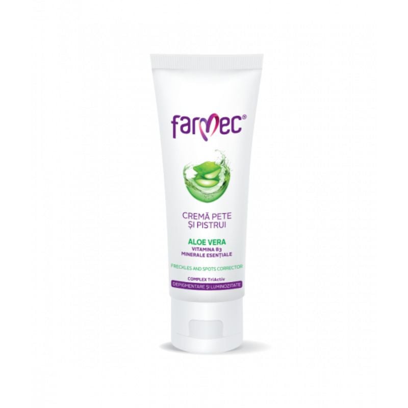 Farmec Crema pete si pistrui Aloe Vera, 50ml