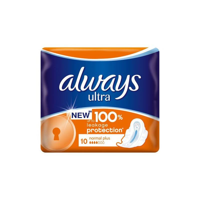 Absorbante ALWAYS Ultra Plus, 10 bucati