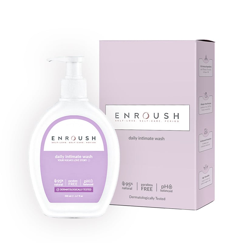 Enroush Gel Intim 95% Natural Antibacterial, 200ml