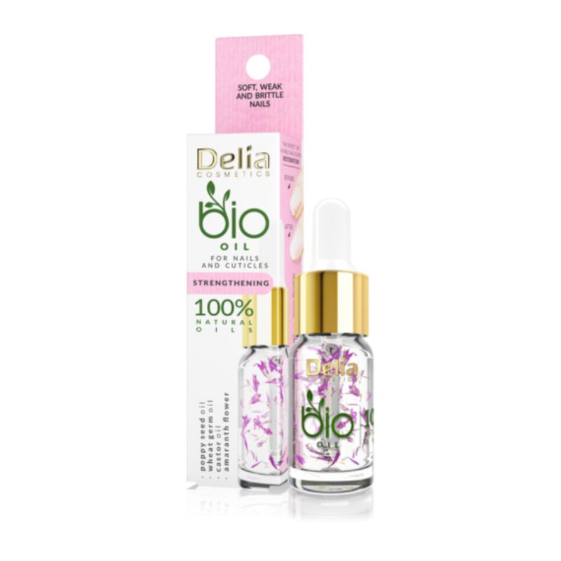 Delia Tratament unghii intaritor Bio Vegetale, 10ml