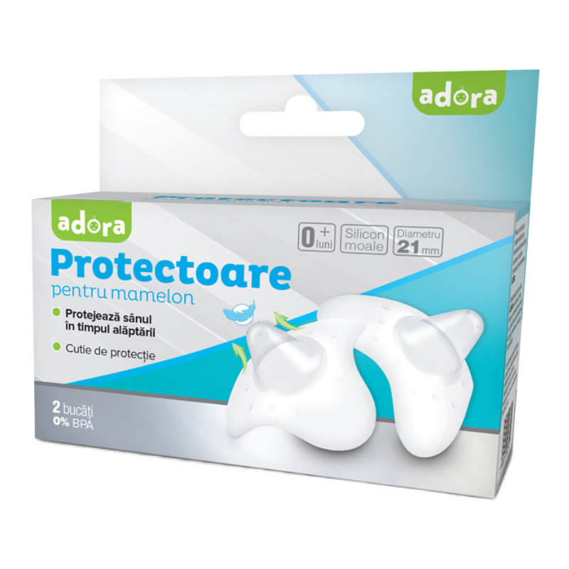 Protectoare standard pentru mamelon, 2 bucati, Adora