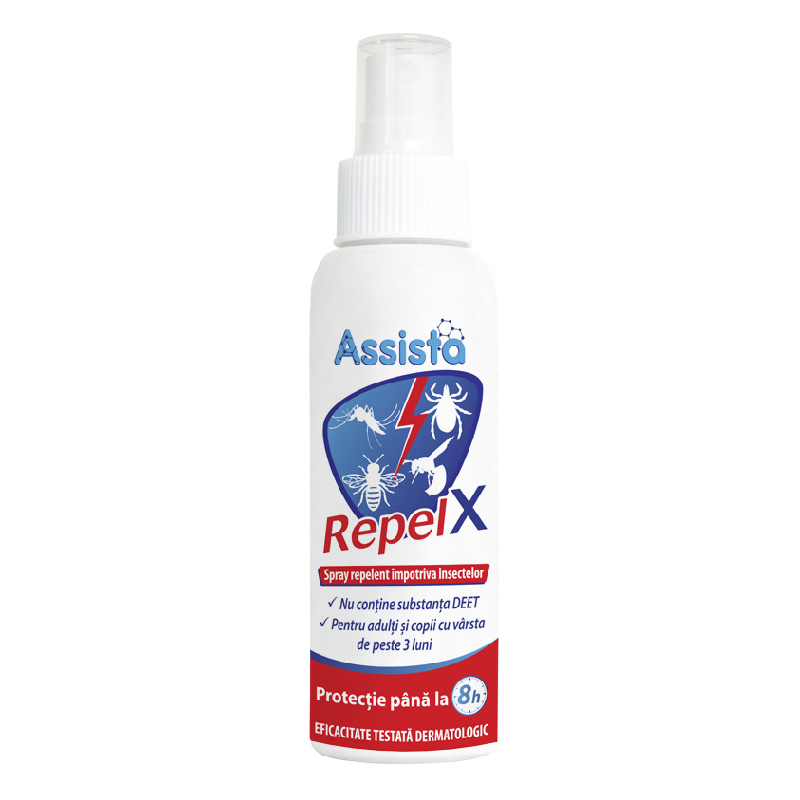 Assista RepelX Spray impotriva insectelor, 100 ml