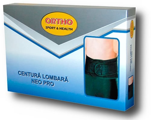 Centura lombara profesionala din neopren - reglabila - XL