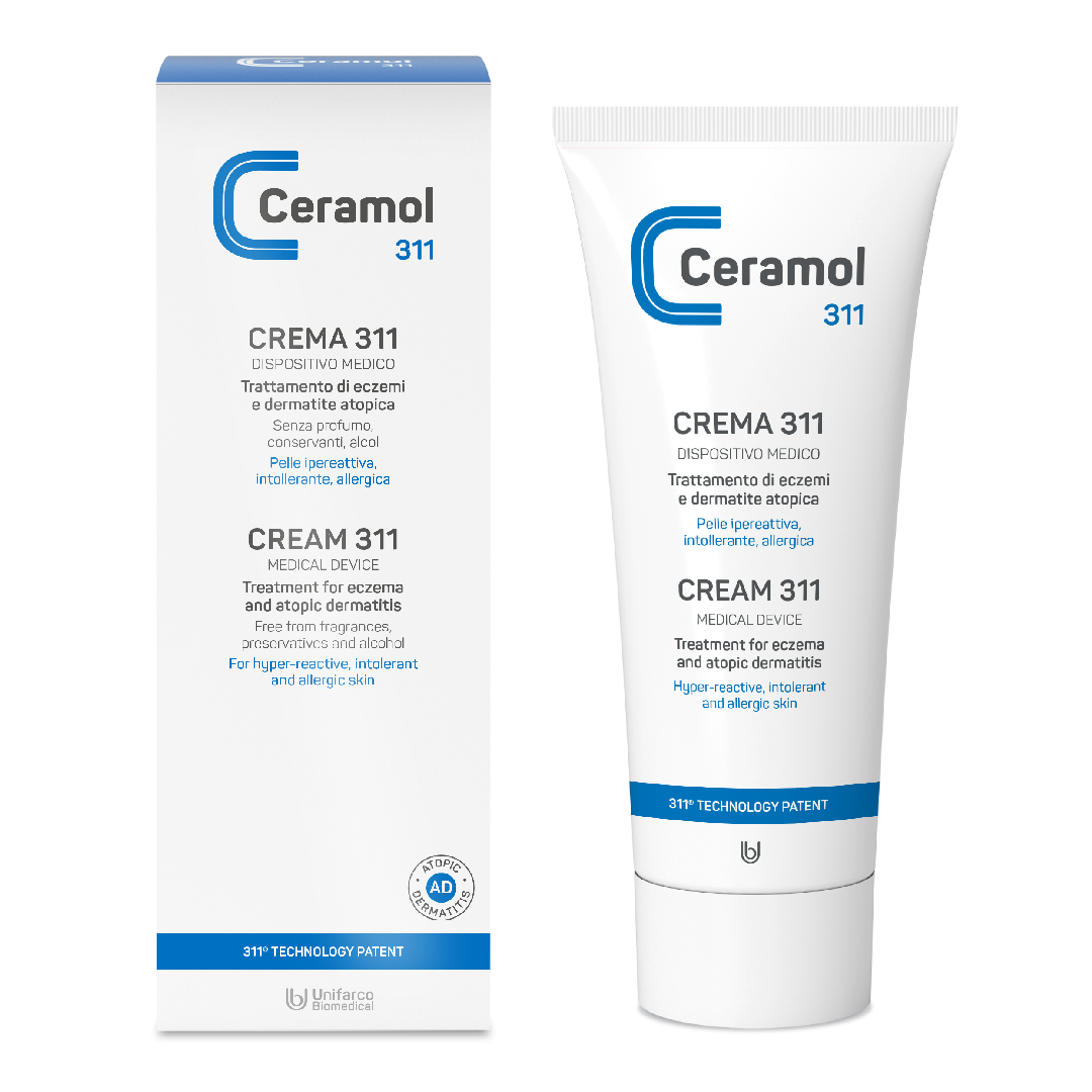 Crema tratament uscaciune, deshidratare si dermatite, 200 ml, Ceramol