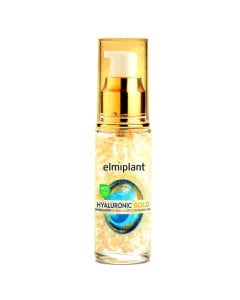 Serum pentru fata, Hyaluronic Gold, 30 ml, Elmiplant 