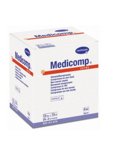 HartMann Medicomp Extra steril 7,5x7,5 cm, 25 plicuri