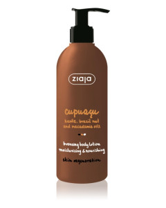 ZIAJA Cupuacu-Lotiune de corp autobronzanta, 300 ml