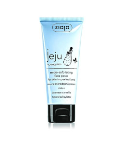 Ziaja Jeju Blue , Peeling astringent pentru fata, 75 ml