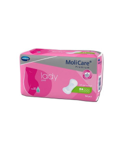 Tampoane incontinenta usoara MoliCare Premium Lady Pad, 2 picaturi, 14 bucati