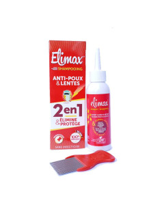 Elimax sampon antiparazitar, 100 ml + pieptene