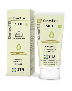 DermoTIS Crema cu sulf x 50 ml TIS