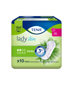 Absorbante pentru incontinenta urinara TENA Lady Slim Mini, 10 bucati