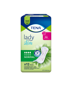 Absorbante pentru incontinenta urinara TENA Lady Slim Normal, 12 bucati