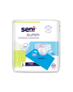 Scutece Seni Super Air Large, L, 10 bucati