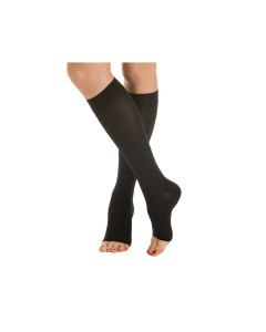 Ciorapi de compresie pana la genunchi negru 1521 mmHg