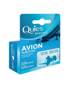 Quies Dopuri din silicon pentru avion, 2 bucati