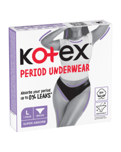 Kotex Chiloti menstruali reutilizabili, marimea L, 1 bucata