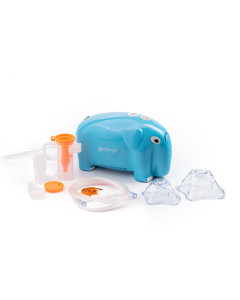 Nebulizator pentru copii - in forma de elefant ORO-NEB BABY albastru