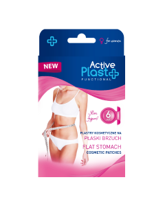 Plasturi pentru abdomen plat, 6 bucati, ActivePlast