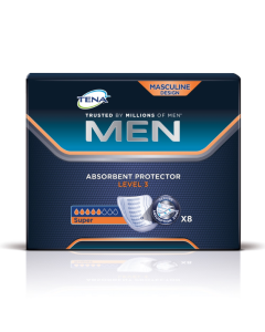 Protectie absorbanta barbati, TENA Men Level 3, Super, 8 bucati