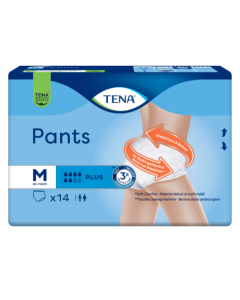 Scutece tip chilot pentru adulti Pants, Plus Medium, 14 bucati, Tena