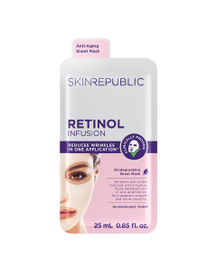 Masca servetel cu infurzie de retinol, Skin Republic 