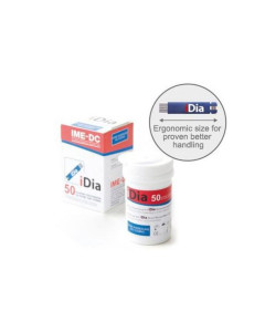 Teste glicemie pt glucometrul iDia 8002, 1 flacon x 50 teste