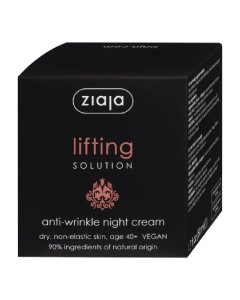 ZIAJA Lifting Solution-Crema noapte antirid 40+, 50 ml