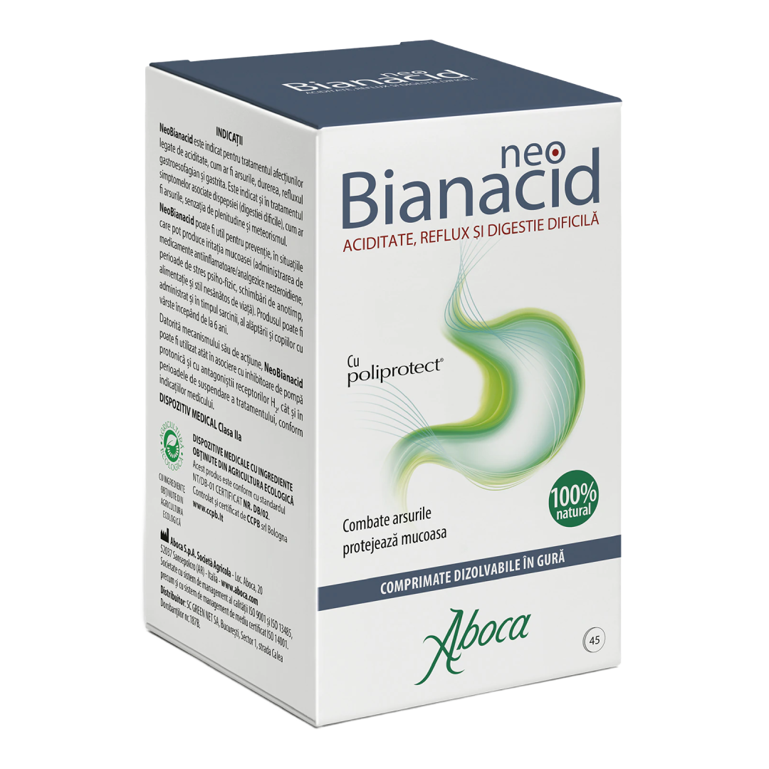 Aboca NeoBianacid Aciditate si Reflux, 45…