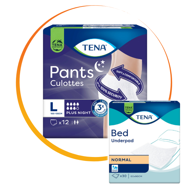 Scutece adulti TENA Pants Plus Night Large, 12 bucati