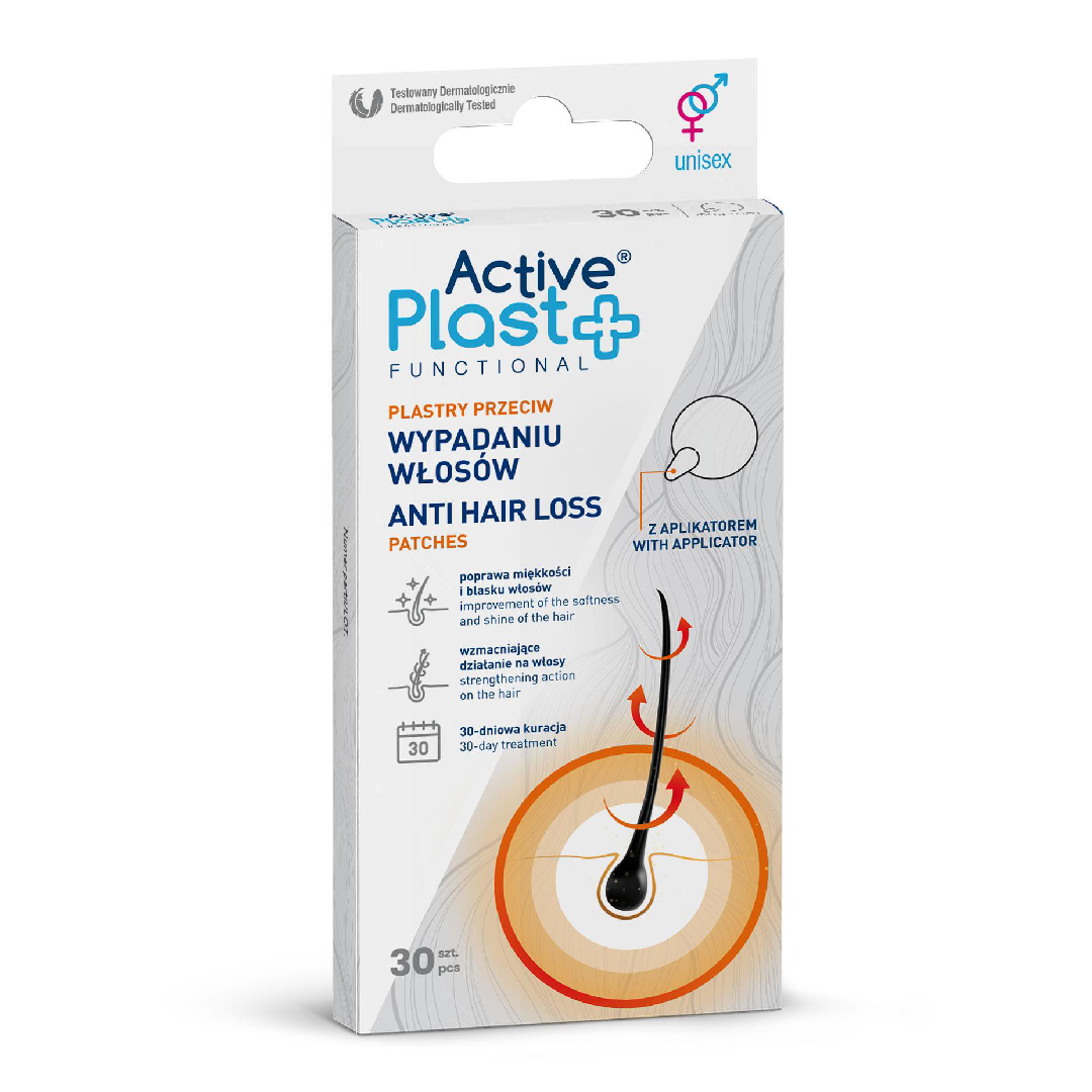 Plasturi anti-caderea parului, 30 bucati, ActivePlast